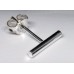 925 Sterling Silver Bar Earrings with a Push Back fastening